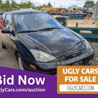 2004 Ford Focus - $950.00 — <a href="https://uglycars.com/auction/" target="_blank" rel="noopener noreferrer">BID NOW</a>