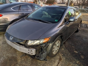 COMING SOON: 2012 Honda Civic Coupe Wrecked Runs - Coming Soon in Richmond, VA