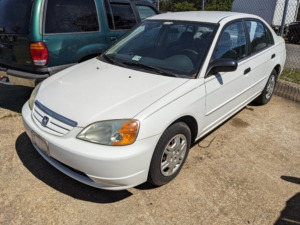 2001 Honda Civic Sedan (InOp – No Start) - $1,000.00 - For Sale in Richmond, VA