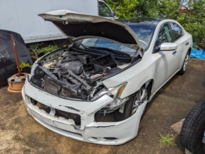 Wrecked 2014 Nissan Maxima *Runs and Moves* - $800.00 - For Sale in Richmond, VA