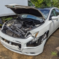 Wrecked 2014 Nissan Maxima *Runs and Moves* - $800.00